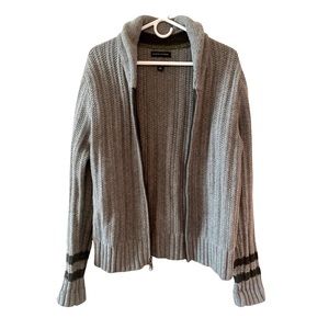 Banana Republic Men’s Shawl Neck Zip Up Sweater